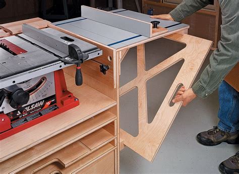 Table Saw Workstation | Diy table saw, Woodworking projects table ...