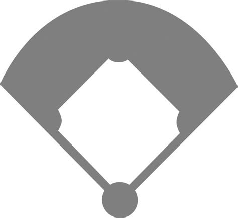 Black And White Baseball Diamond | Free Download Clip Art | Free ... #baseballdiamond | Baseball ...