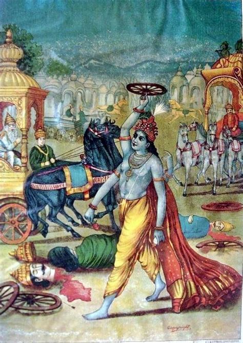 2569633953A8C9C603E9F3 (583×823) | Krishna death, Vedic art, Hindu art