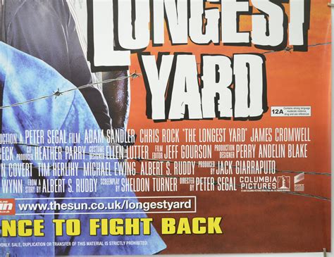 Longest Yard (The) - Original Movie Poster