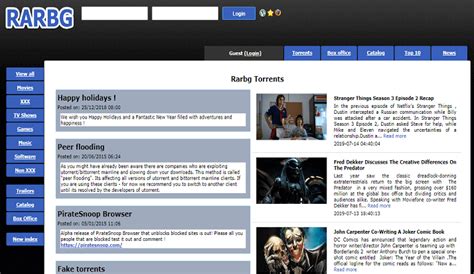 Rarbg Torrent Official Website and Mirror Links Unblock (Rarbg Proxy)