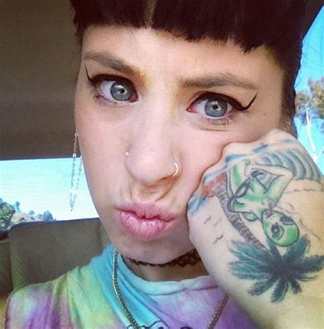 Kreayshawn Hand Tattoo