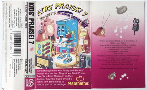 Kid's Praise! - Kids' Praise 7 - Psalty's Hymnological Adventure Through Time (1988, Cassette ...