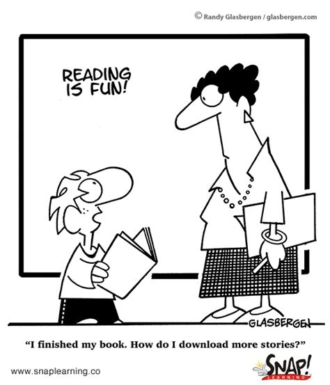 Friday Funny: Reading Cartoon | Snap! Learning & Reading Blog - Cliparts.co