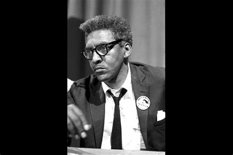 Bayard Rustin at a news briefing on the 1963 March on Washington. | The ...