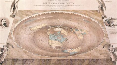 Antarctica Ice Wall Flat Earth Map