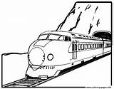 Train Passed A Tunnel B5e5 Coloring Page Printable sketch template