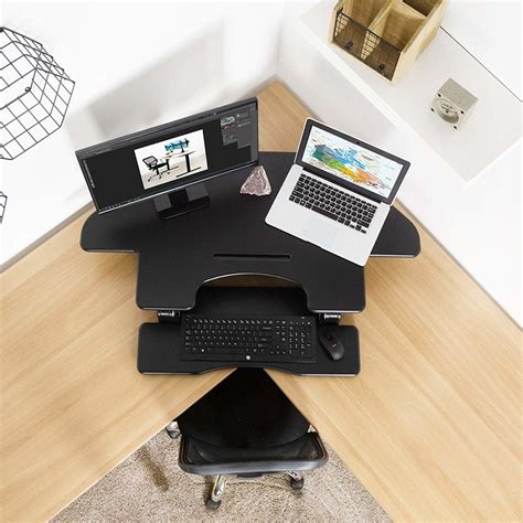 VIVO Corner Standing Desk Converter | The Experts Review