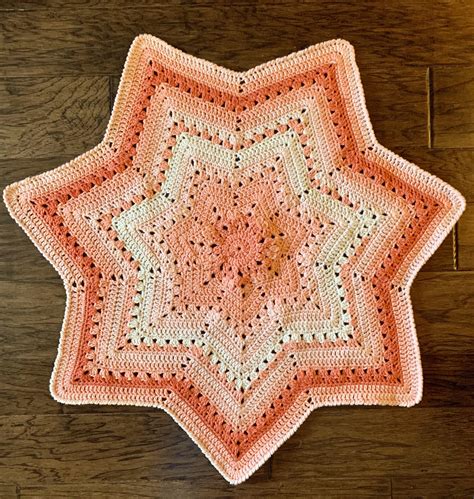 6-Day Star Blanket : crochet