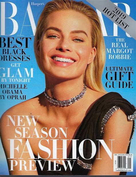 Margot Robbie – Harper’s Bazaar US Cover Magazine (December 2018 ...