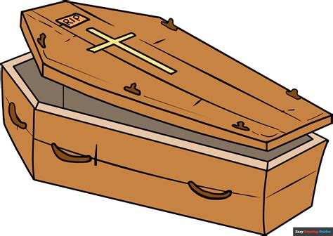 Coffin Clipart Sketch