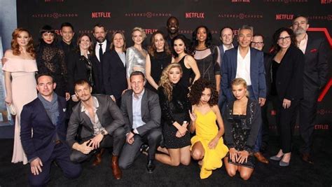 The entire cast of Altered Carbon : r/alteredcarbon