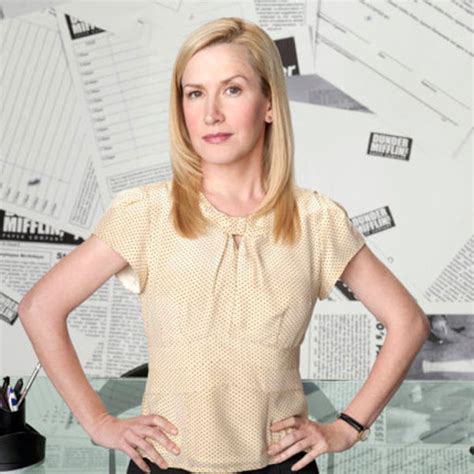 Exclusive! Angela Kinsey Reveals Her Favorite Office Moment - E! Online