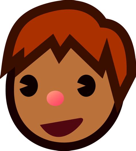 "boy (brown)" Emoji - Download for free – Iconduck