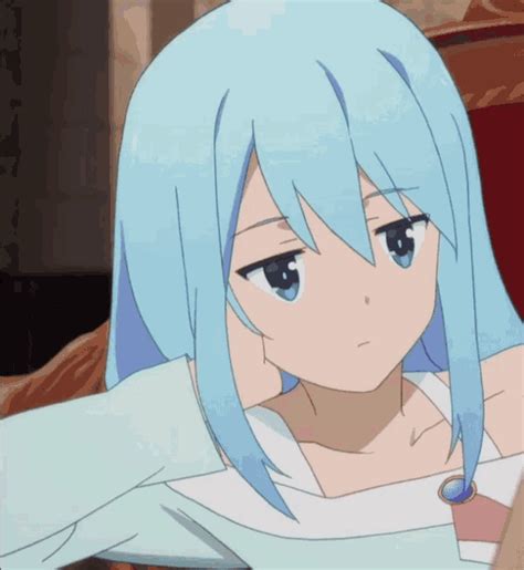 Anime Konosuba GIF - Anime Konosuba Smirk - Discover & Share GIFs