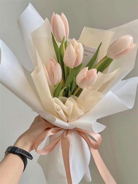 POEM FLOWERS - Hoa sinh nhật - Bó hoa tulip 5 bông đủ màu đẹp, sang ...