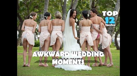 Top 12 Most Awkward Wedding Moments On Earth! - YouTube