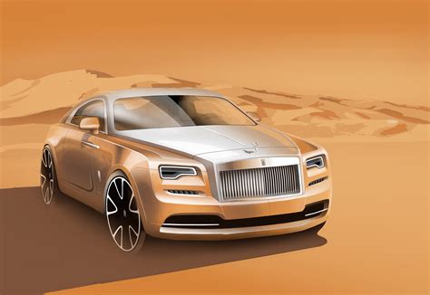 Rolls-Royce Motor Cars - Bespoke Press Sketches on Behance