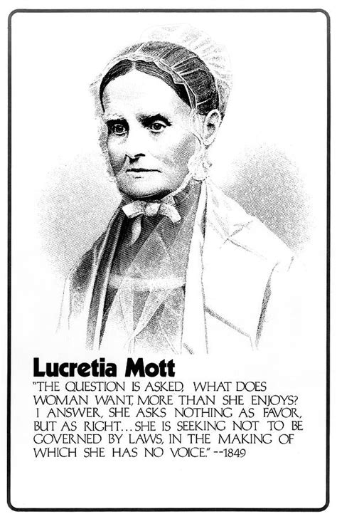 Lucretia Mott, American Abolitionist Photograph by Science Source ...