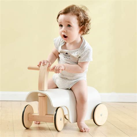 Toddler Wooden Ride-On Toy with Wheels | Eco Trade Company