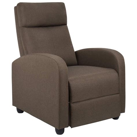 Homall Fabric Recliner Chair Living Room Chair Home Theater Seating