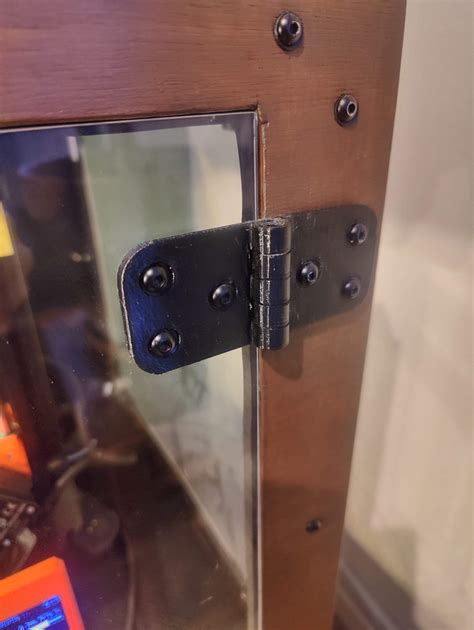 Print in place hinge for small cabinet door by Craftop | Download free STL model | Printables.com