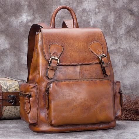 Designer Leather Backpack Purse | semashow.com