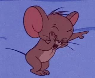 Jerry Laugh GIF - Jerry Laugh LaughingAtYou - Discover & Share GIFs | Tom and jerry cartoon, Tom ...