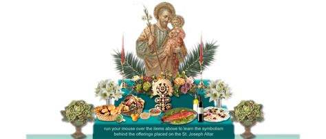 Symbolism on the St. Joseph Altar • The Virtual St. Joseph Altar