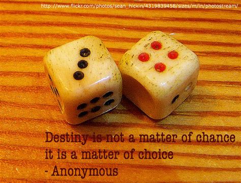 Chance vs. choice | jenn.davis | Flickr