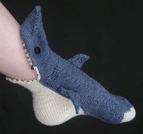 Awesome Shark Socks Make It Look Like They Are Feasting On Your Legs