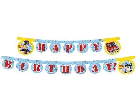 Banner, Postman Pat, Happy Birthday - GODAN | Przyjęcia i okazje w ...