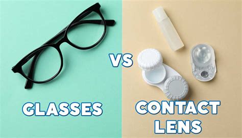 Comparing Contacts vs Glasses [Infographic]