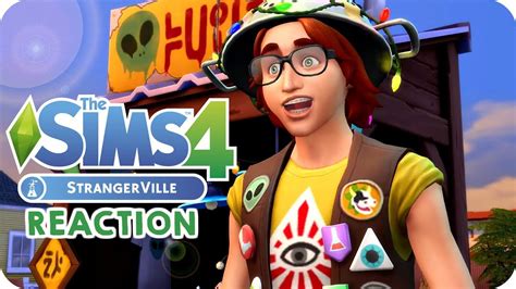 SIMS 4 STRANGERVILLE REACTION 👽 | ARE THESE SIMS POSSESSED?! + facecam 😱 - YouTube