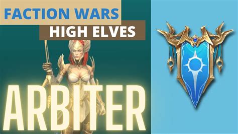 RAID: SHADOW LEGENDS - High Elves Faction Wars - Arbiter - YouTube