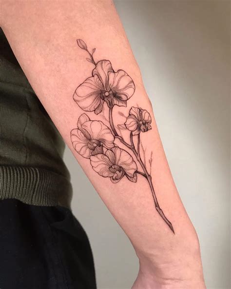 Orchid Tattoo by Patsung , done at Vimana Tattoo, Philippines : r/tattoos