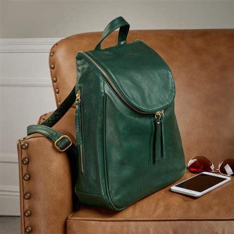 Leather backpack handbag – Artofit