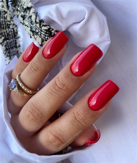 26 Bold Red Nails With Glitter For Any Occasion In 2023, 52% OFF