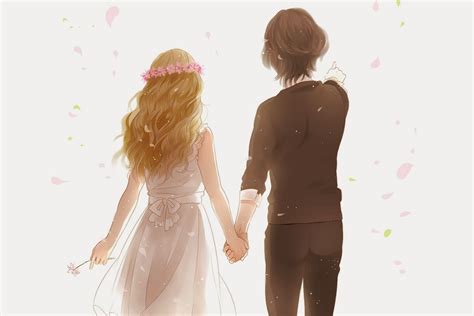 Romantic Boy and Girl anime wallpaper 2014 - 2015 ~ Charming collection of Photos - Amusement