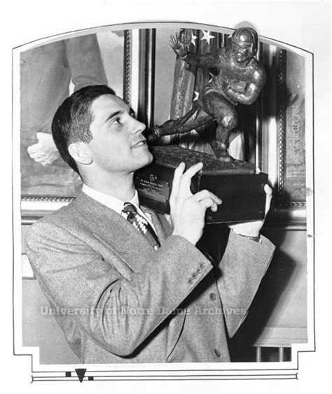 Notre Dame's Second Heisman Trophy: Johnny Lujack (1947) // Moments ...