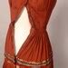 Vintage 50s Dress, Vintage Patio Dress, 50s Patio Dress, Terracotta Brown Patio Dress, 50s Dress ...