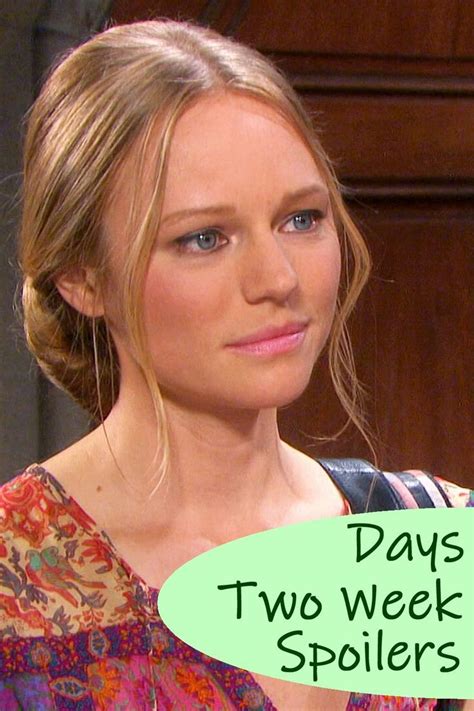 Abigail Deveraux Back - Days of our Lives 2 Week Spoilers | Days of our lives, Our life, Life