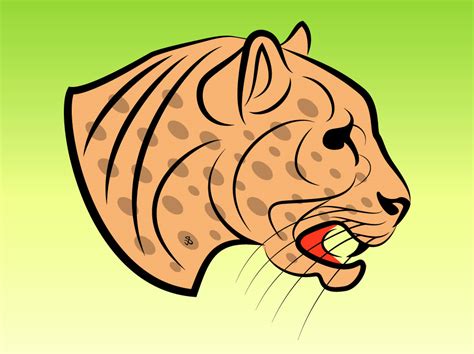 Cute baby jaguar clip art animal from the clipart - Clipartix