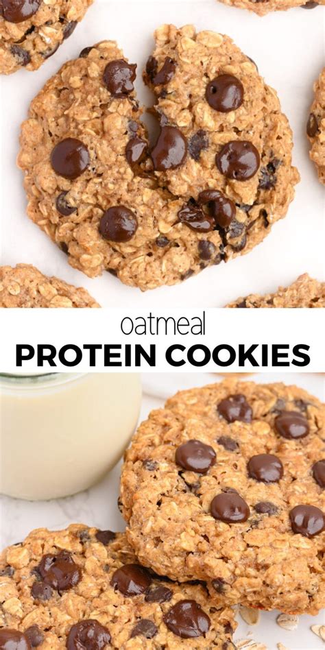 Oatmeal Protein Cookies