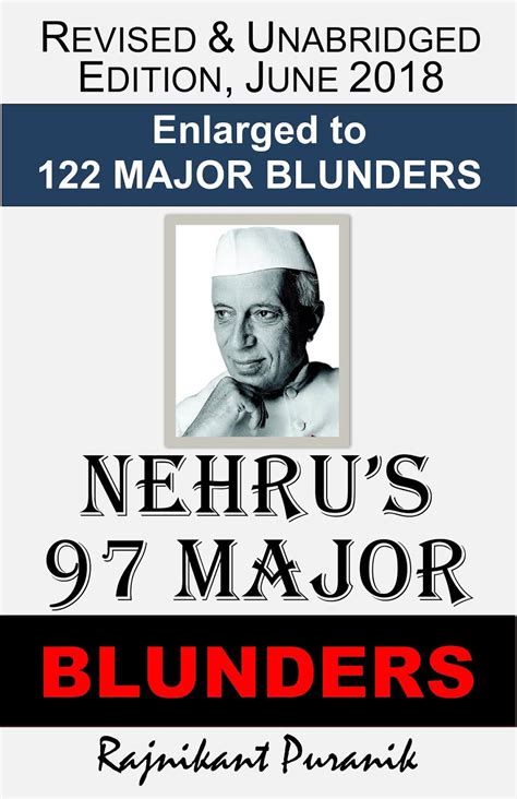 My Take: Nehru's 97 Major Blunders