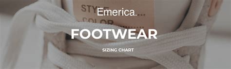 Emerica Shoes - Sizing Chart – City Honda Manawatu