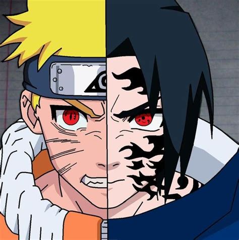 Naruto V. Sasuke-colored by Madara-13 on DeviantArt | Naruto painting ...