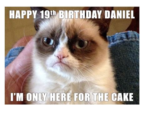 Grumpy Cat Memes Birthday