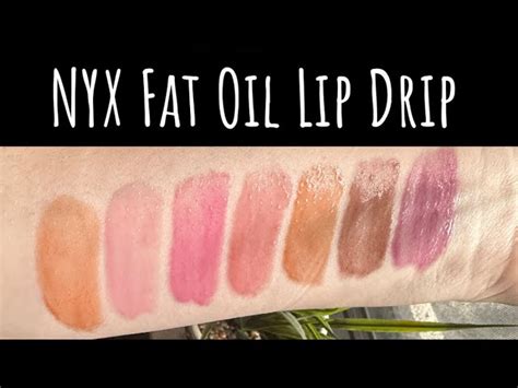 Nyx Lip Oil Swatches - Infoupdate.org