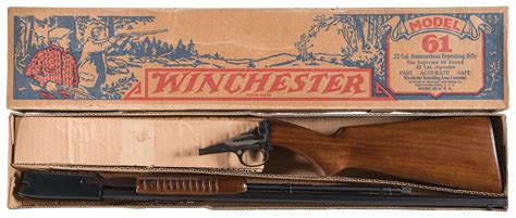 Winchester Model 61 Rifle with Octagon Barrel and Box | Rock Island Auction